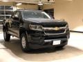 2018 Black Chevrolet Colorado WT Extended Cab 4x4  photo #1