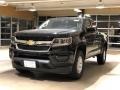 2018 Black Chevrolet Colorado WT Extended Cab 4x4  photo #2