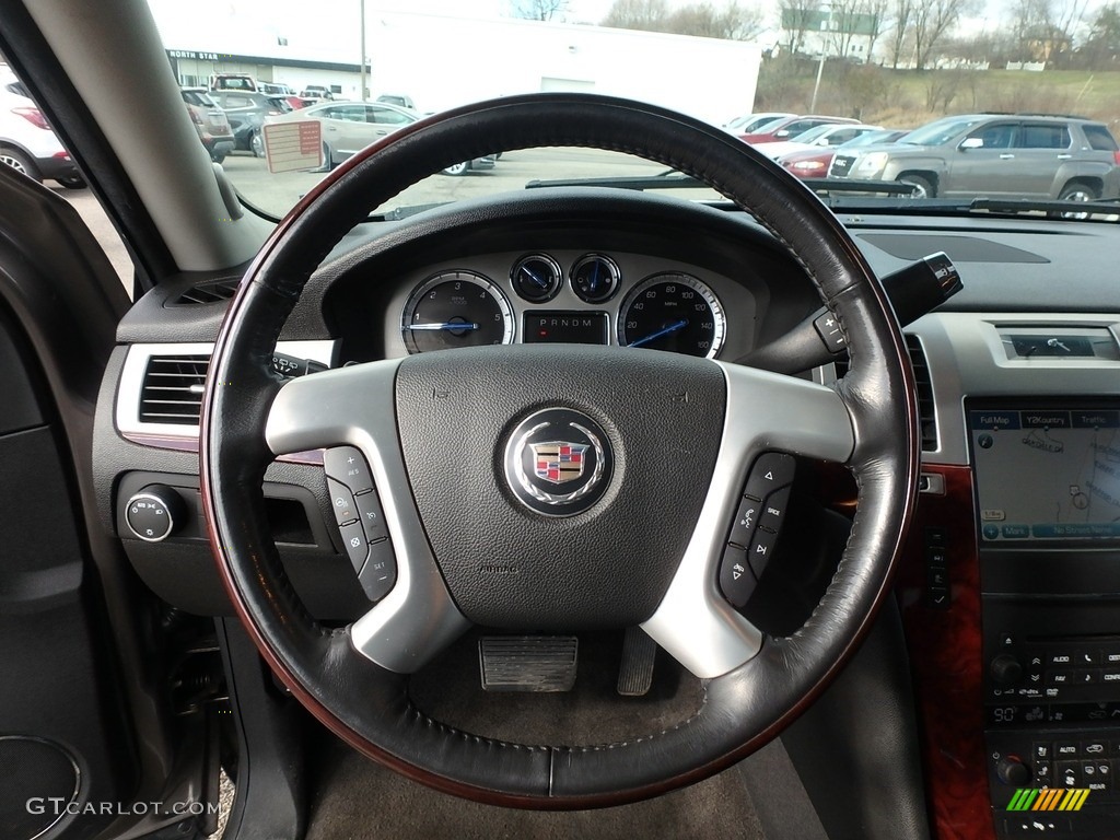 2011 Escalade Luxury AWD - Mocha Steel Metallic / Ebony/Ebony photo #23