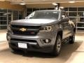 2018 Satin Steel Metallic Chevrolet Colorado Z71 Extended Cab 4x4  photo #2