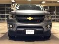 2018 Satin Steel Metallic Chevrolet Colorado Z71 Extended Cab 4x4  photo #3