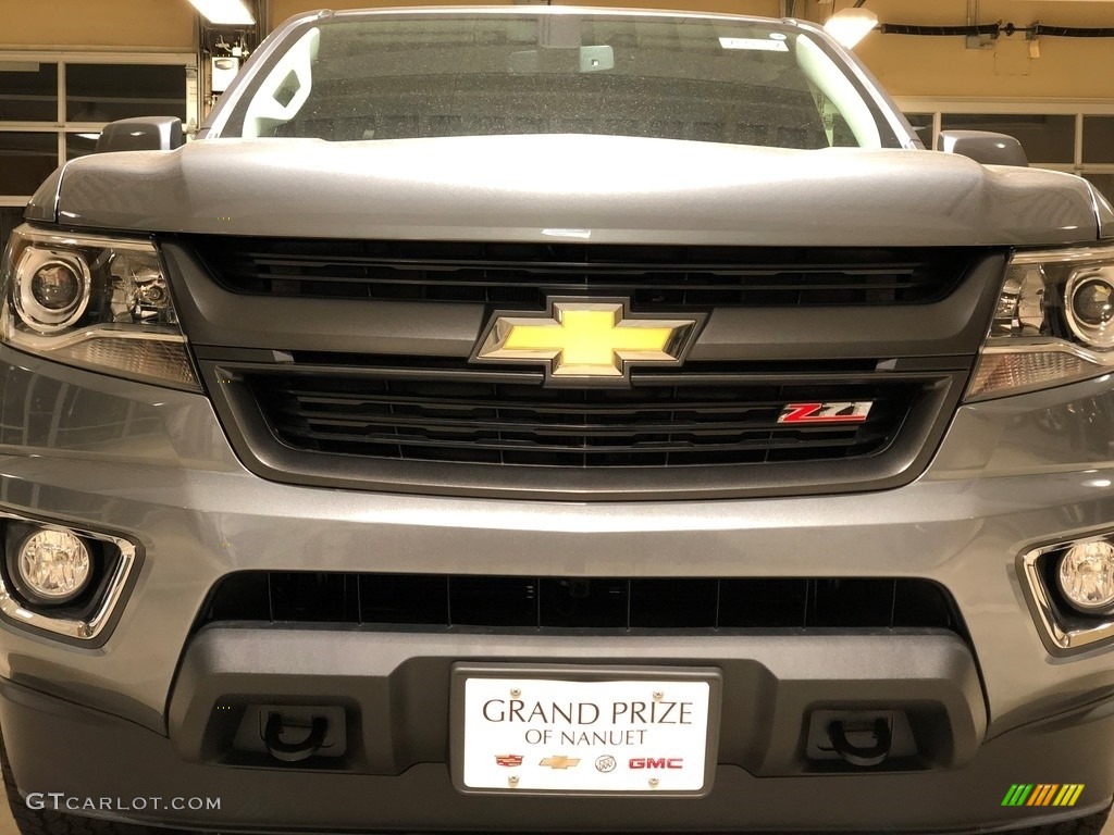 2018 Colorado Z71 Extended Cab 4x4 - Satin Steel Metallic / Jet Black photo #4