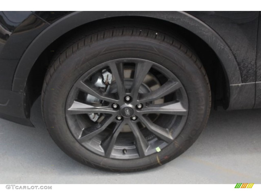 2018 Explorer XLT - Shadow Black / Ebony Black photo #4