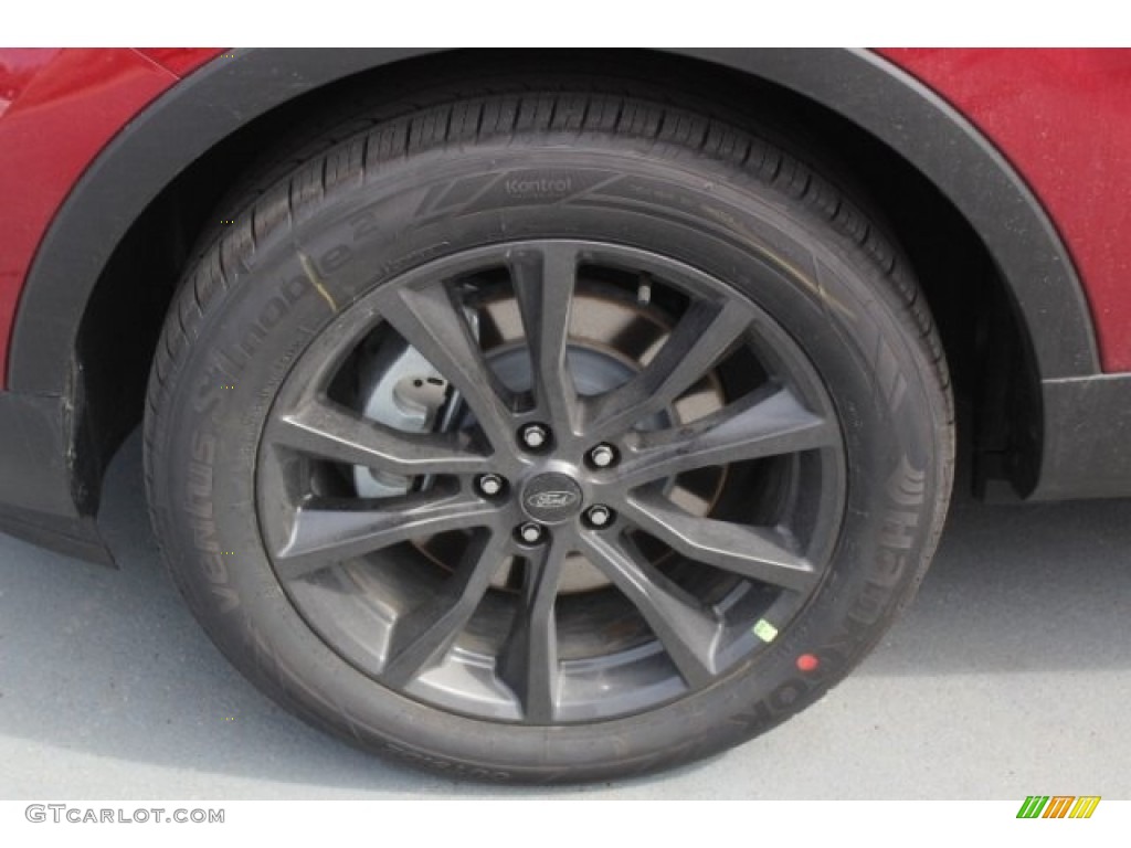 2018 Explorer XLT - Ruby Red / Ebony Black photo #4