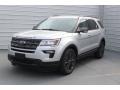 2018 Ingot Silver Ford Explorer XLT  photo #3