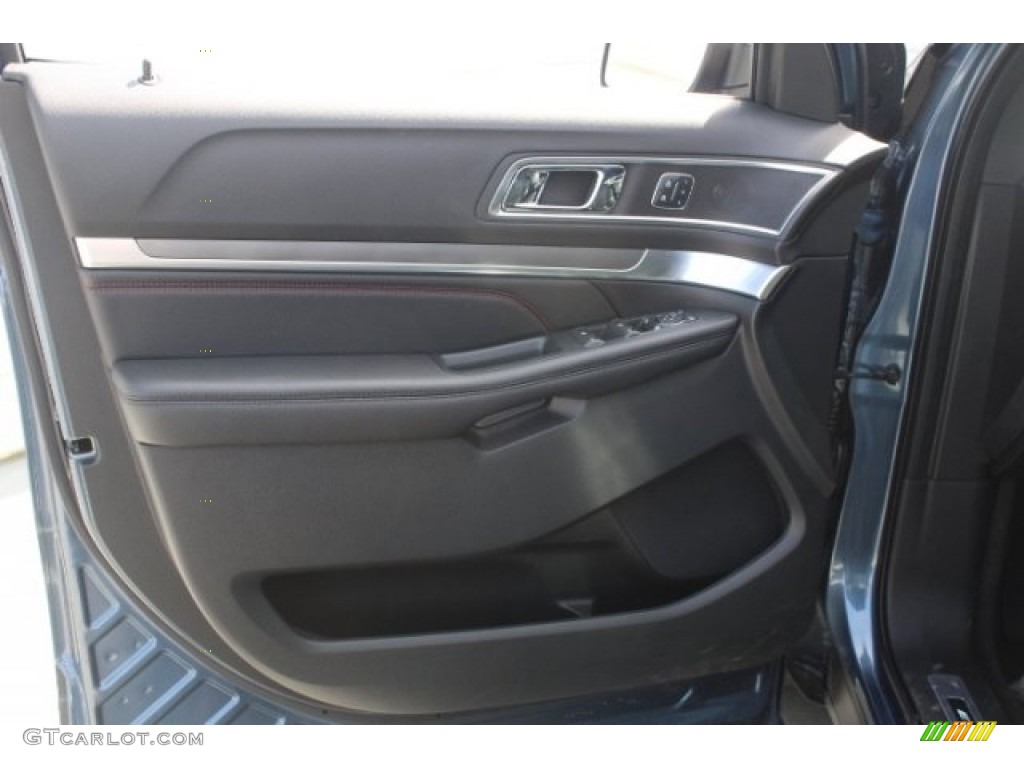 2018 Explorer Sport 4WD - Blue Metallic / Ebony Black photo #11