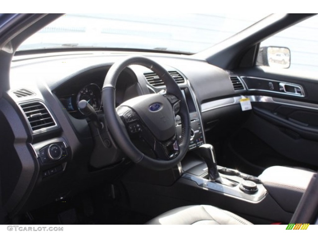 2018 Explorer Sport 4WD - Blue Metallic / Ebony Black photo #12