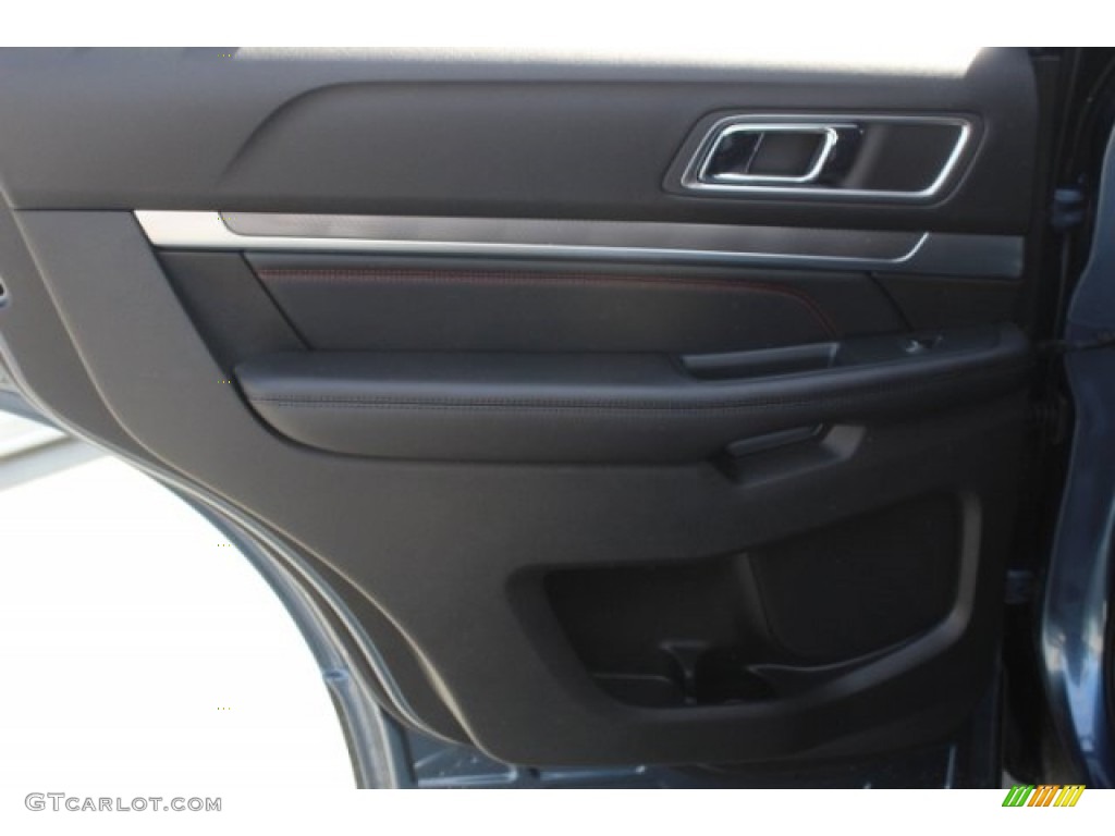 2018 Explorer Sport 4WD - Blue Metallic / Ebony Black photo #23