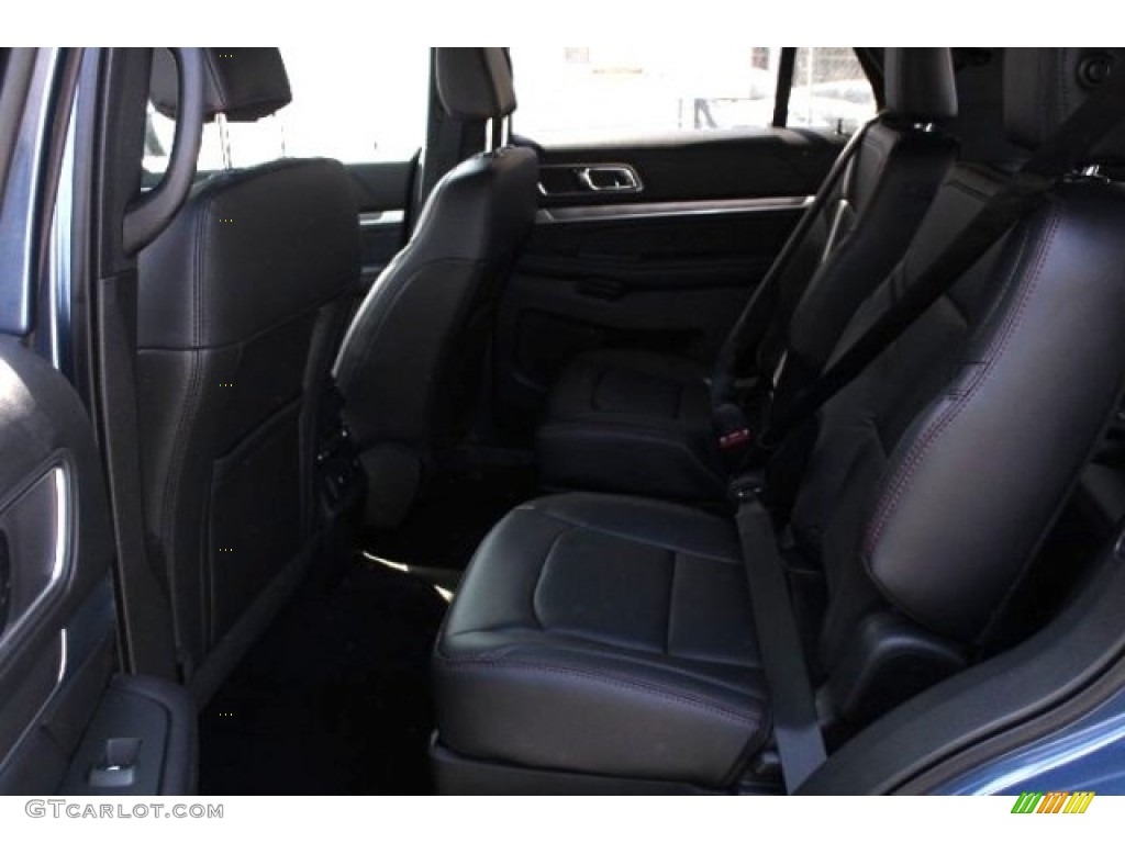 2018 Explorer Sport 4WD - Blue Metallic / Ebony Black photo #24