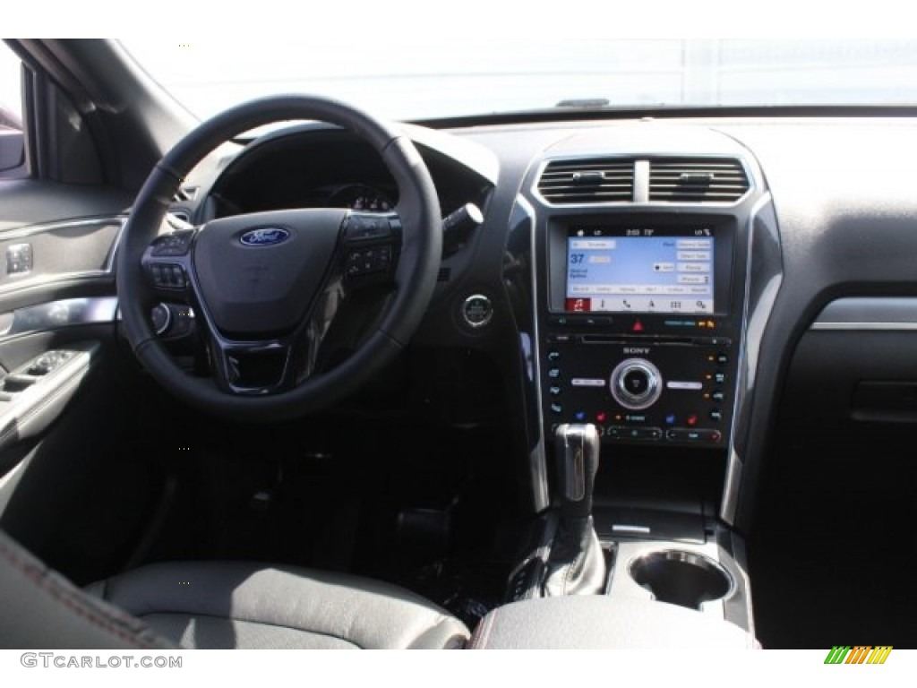 2018 Explorer Sport 4WD - Blue Metallic / Ebony Black photo #25