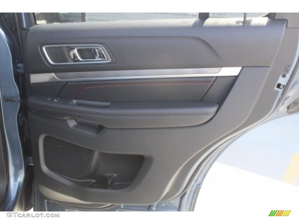 2018 Explorer Sport 4WD - Blue Metallic / Ebony Black photo #29