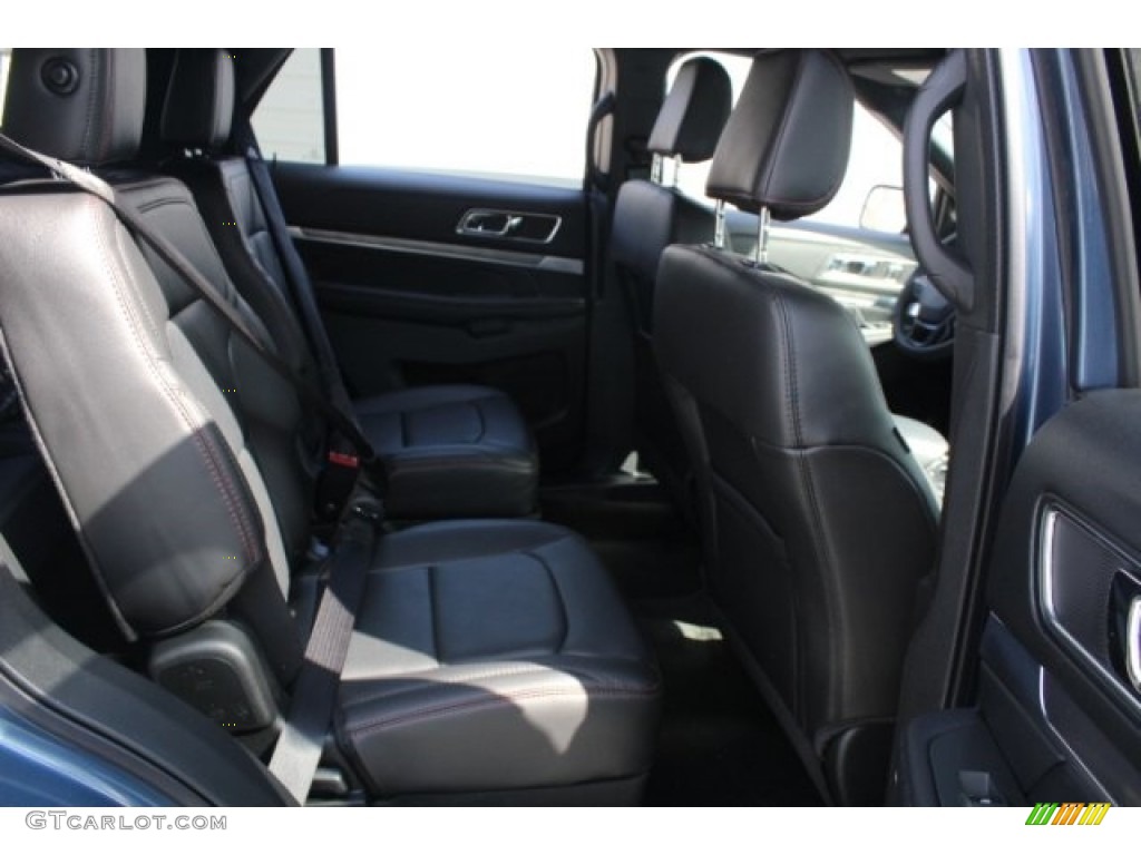 2018 Explorer Sport 4WD - Blue Metallic / Ebony Black photo #30