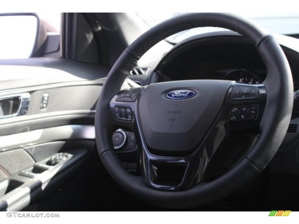2018 Explorer XLT - Blue Metallic / Ebony Black photo #26