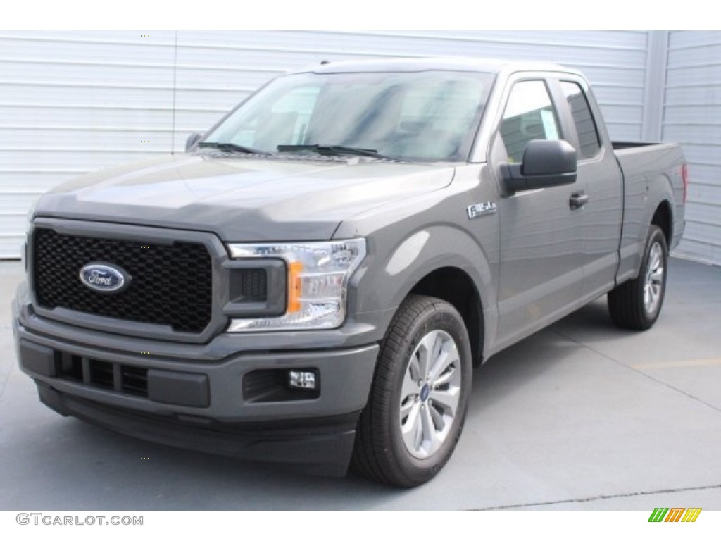 2018 F150 XL SuperCab - Lead Foot / Earth Gray photo #3