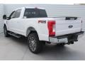 2018 Oxford White Ford F250 Super Duty Lariat Crew Cab 4x4  photo #8