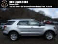 2018 Ingot Silver Ford Explorer XLT 4WD  photo #1