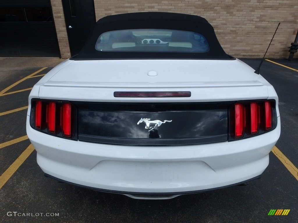 2017 Mustang EcoBoost Premium Convertible - Oxford White / Ceramic photo #3