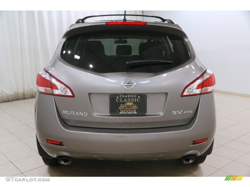 2012 Murano SV AWD - Platinum Graphite / Black photo #34