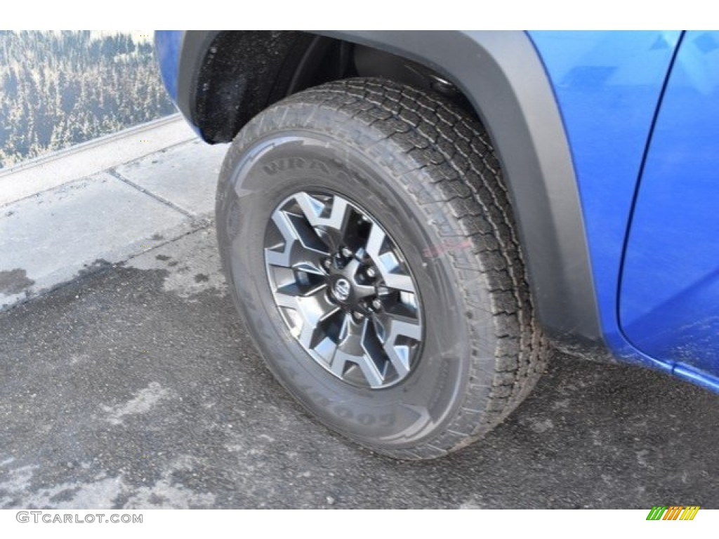 2018 Tacoma TRD Off Road Double Cab 4x4 - Blazing Blue Pearl / Cement Gray photo #32