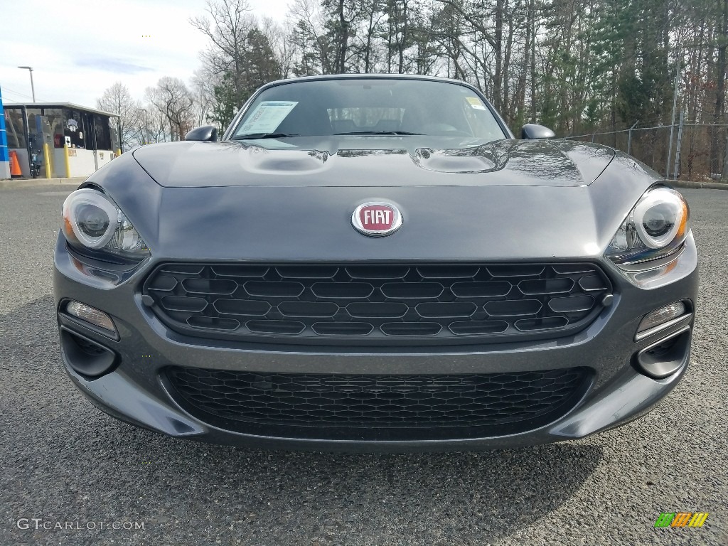 2017 124 Spider Classica Roadster - Grigio Moda Meteor Grey / Nero/Rosso Black/Red photo #2