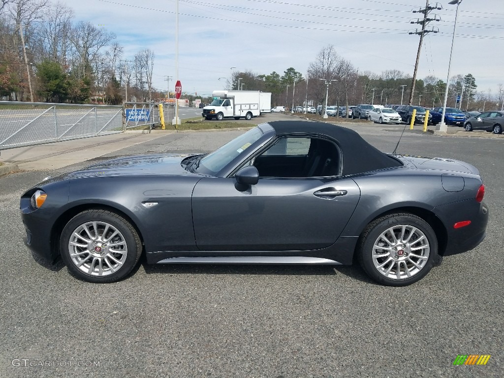 Grigio Moda Meteor Grey 2017 Fiat 124 Spider Classica Roadster Exterior Photo #125800623
