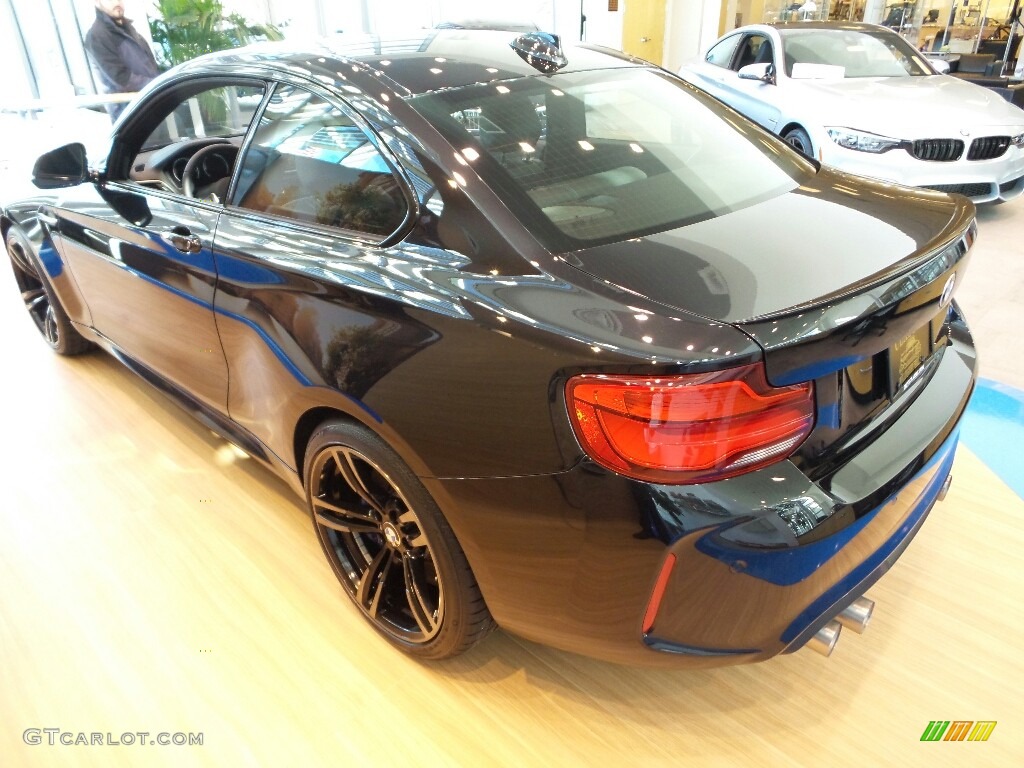 2018 M2 Coupe - Black Sapphire Metallic / Black photo #2