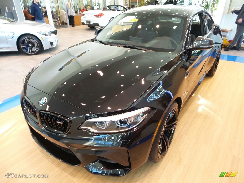 2018 M2 Coupe - Black Sapphire Metallic / Black photo #3