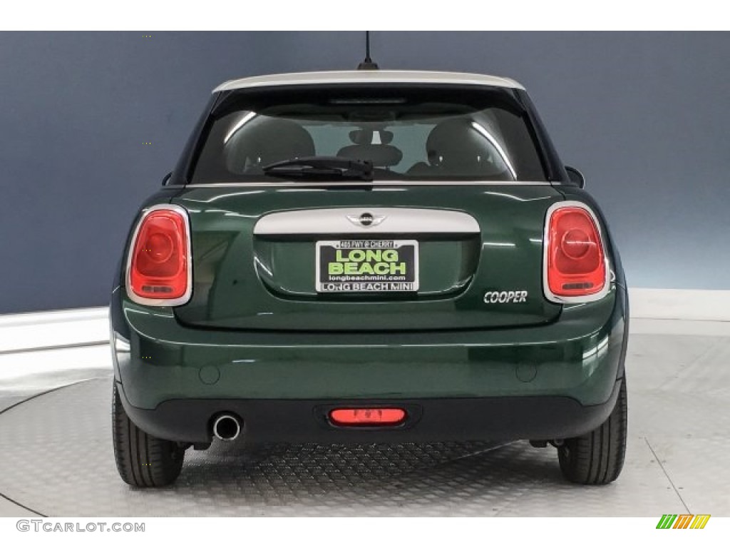 2015 Cooper Hardtop 4 Door - British Racing Green II Metallic / Carbon Black photo #3