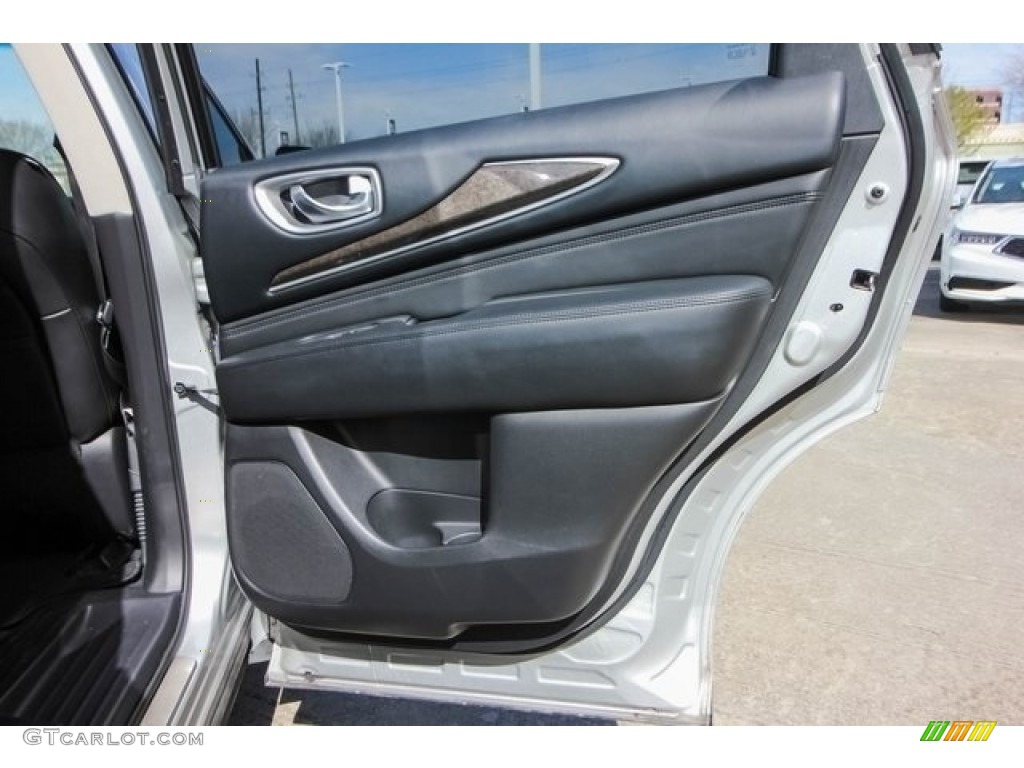 2014 QX60 3.5 AWD - Glacial Silver / Graphite photo #24