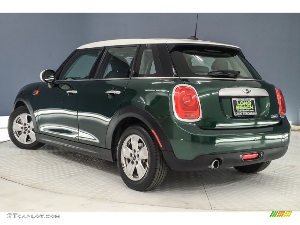 2015 Cooper Hardtop 4 Door - British Racing Green II Metallic / Carbon Black photo #10