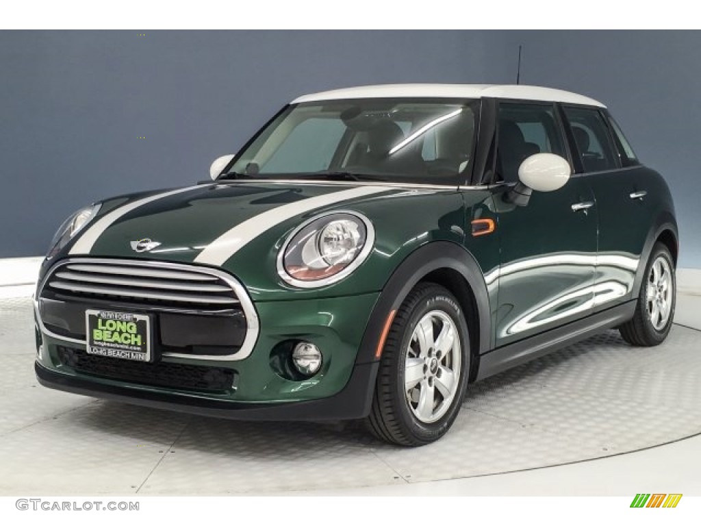 2015 Cooper Hardtop 4 Door - British Racing Green II Metallic / Carbon Black photo #12