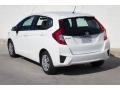 2015 White Orchid Pearl Honda Fit LX  photo #2