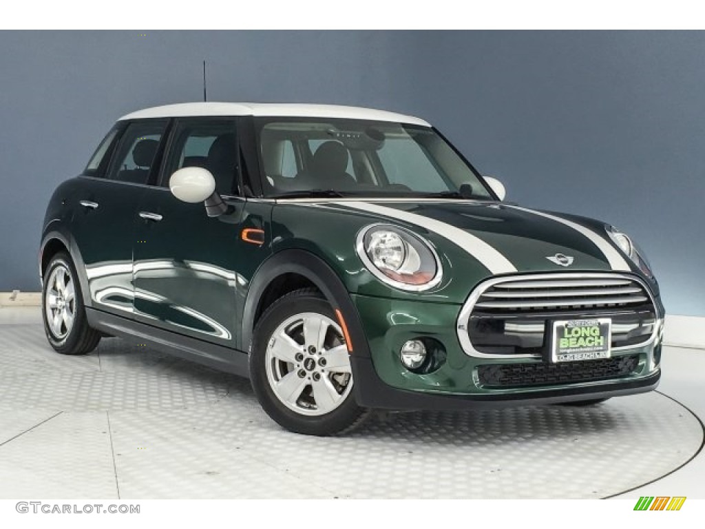 2015 Cooper Hardtop 4 Door - British Racing Green II Metallic / Carbon Black photo #32