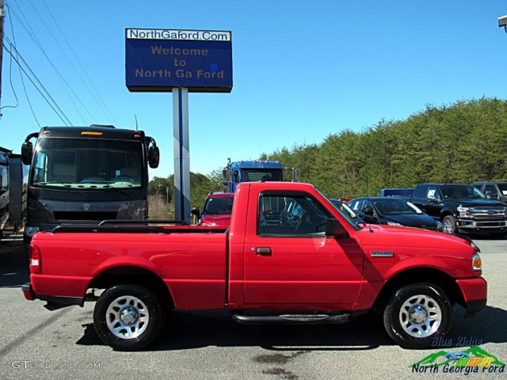 2011 Ranger XL Regular Cab - Torch Red / Medium Dark Flint photo #6