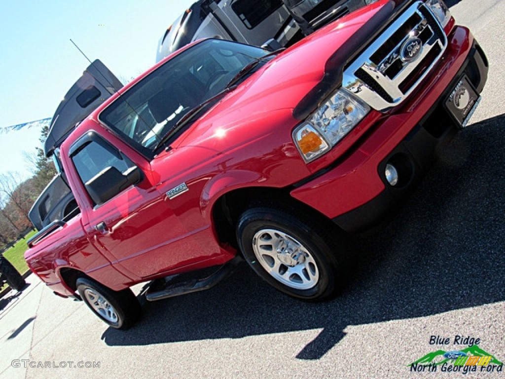 2011 Ranger XL Regular Cab - Torch Red / Medium Dark Flint photo #26