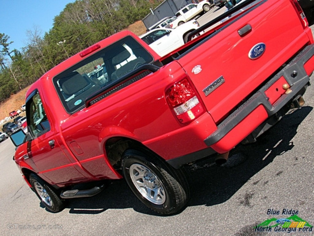 2011 Ranger XL Regular Cab - Torch Red / Medium Dark Flint photo #28
