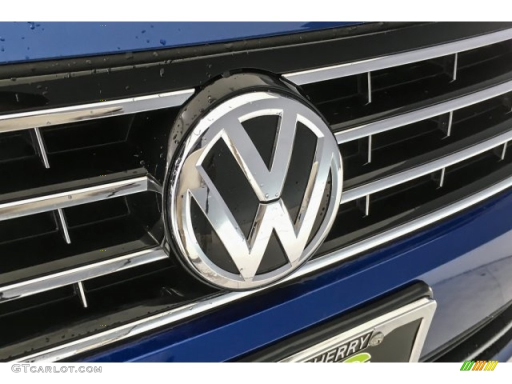 2016 Passat S Sedan - Reef Blue Metallic / Titan Black photo #29