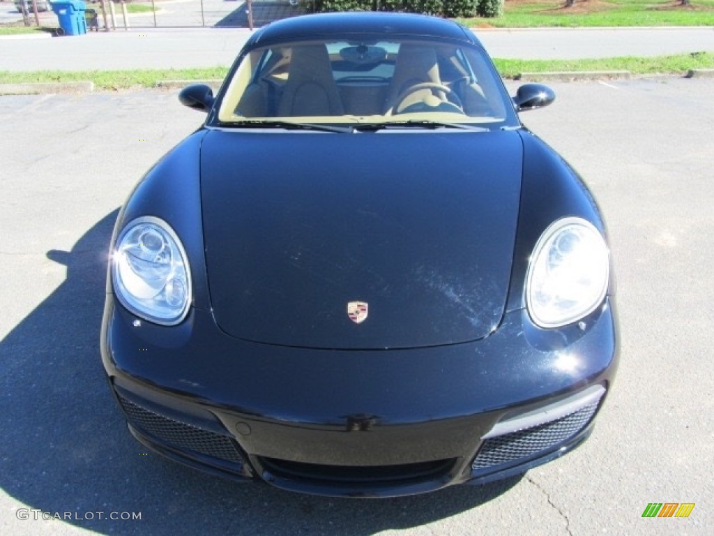 2007 Cayman S - Black / Sand Beige photo #5