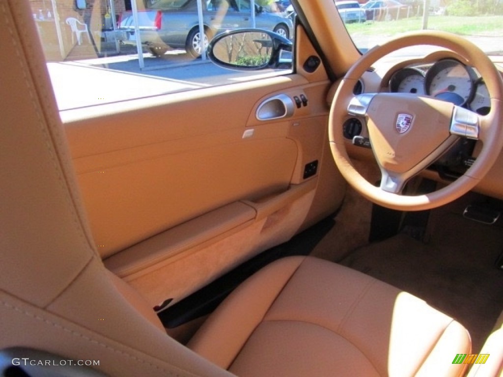2007 Cayman S - Black / Sand Beige photo #12