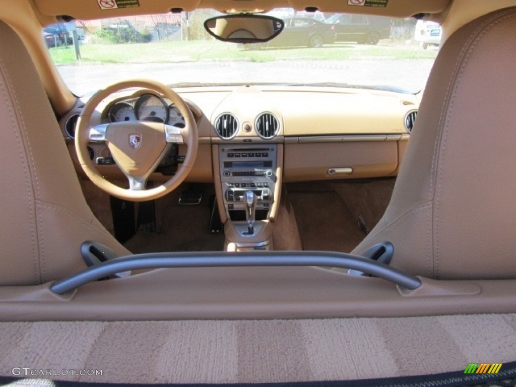 2007 Cayman S - Black / Sand Beige photo #13