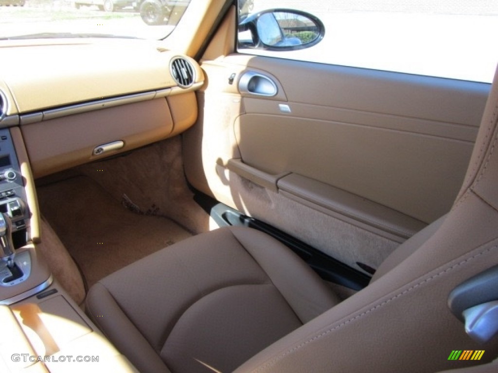 2007 Cayman S - Black / Sand Beige photo #14