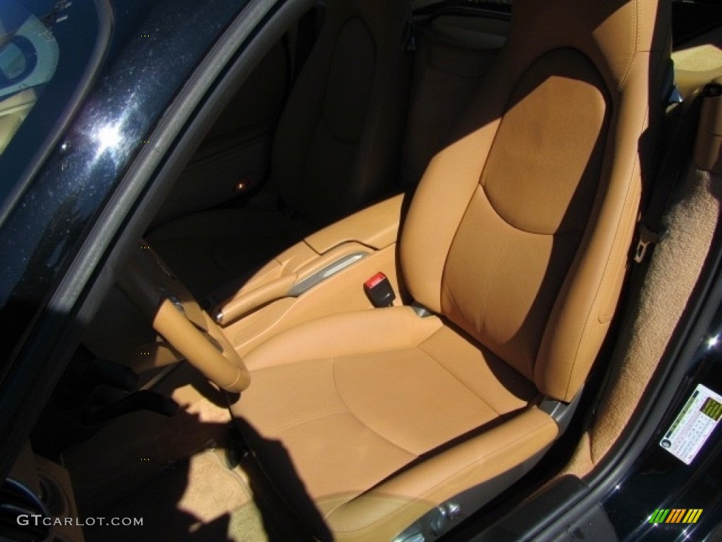 2007 Cayman S - Black / Sand Beige photo #17