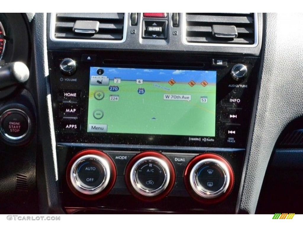 2016 WRX STI - WR Blue Pearl / Carbon Black photo #13