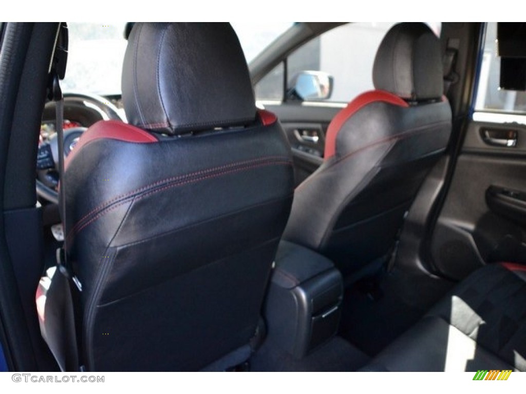 2016 WRX STI - WR Blue Pearl / Carbon Black photo #17