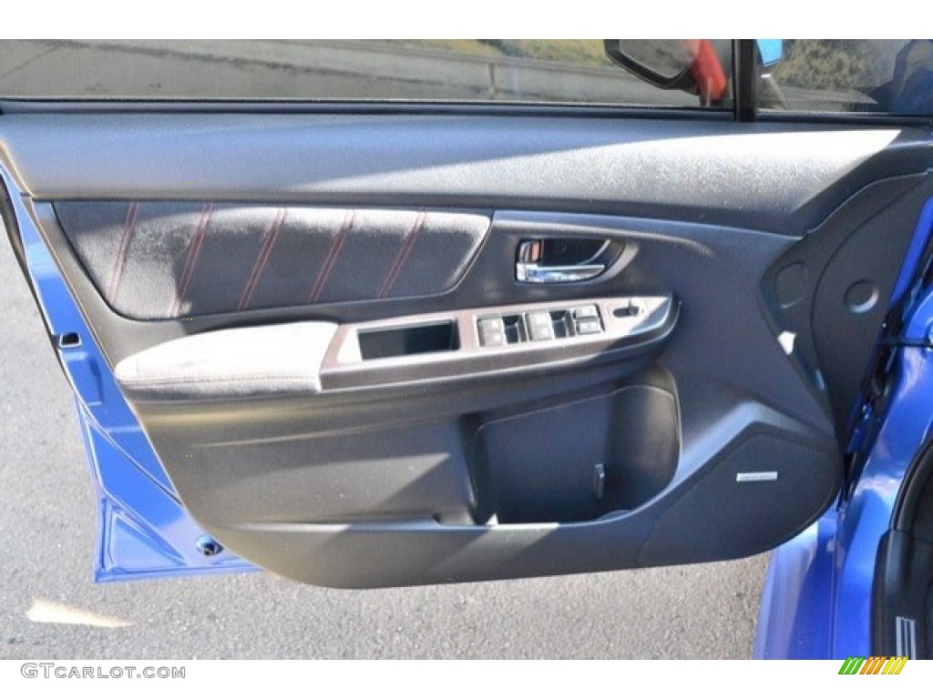 2016 WRX STI - WR Blue Pearl / Carbon Black photo #21