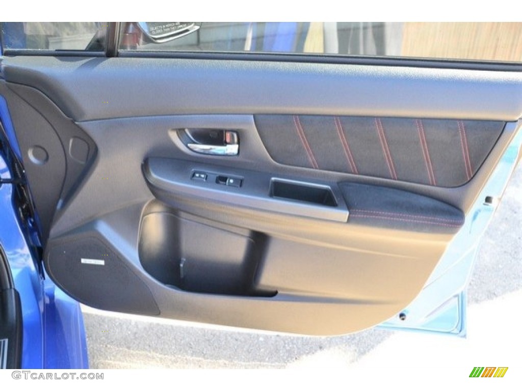 2016 WRX STI - WR Blue Pearl / Carbon Black photo #22