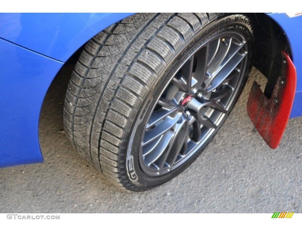 2016 WRX STI - WR Blue Pearl / Carbon Black photo #25