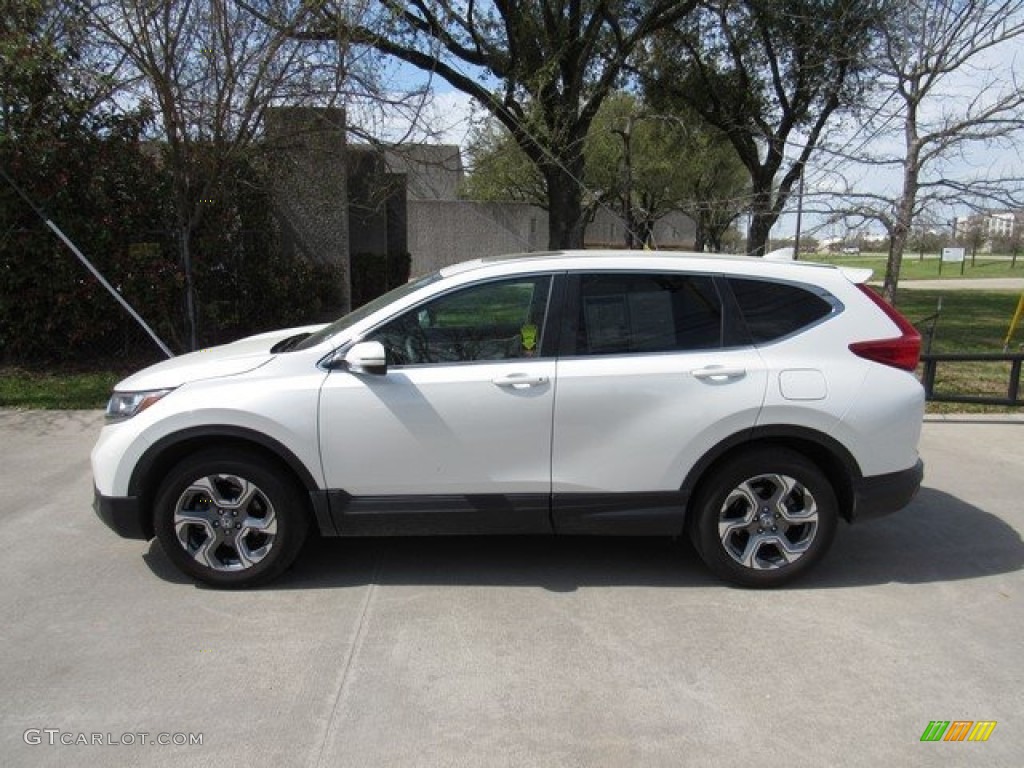 2017 CR-V EX AWD - White Diamond Pearl / Ivory photo #11