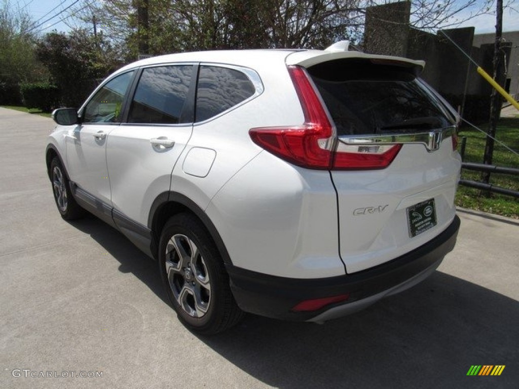 2017 CR-V EX AWD - White Diamond Pearl / Ivory photo #12