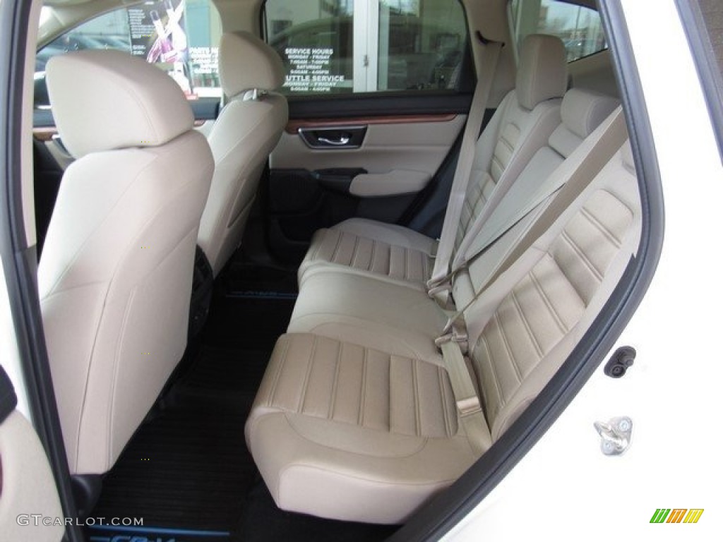 2017 CR-V EX AWD - White Diamond Pearl / Ivory photo #13